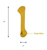 Tall Tails Tall Tails GOAT Dog Toys | 6" Yellow Rubber Bone