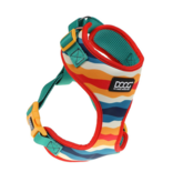 DOOG Gear DISC/D DOOG Neoflex Scout Harness | Red, Yellow & Blue Stripes Small