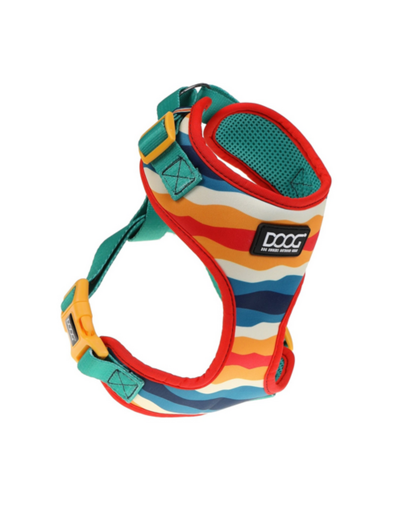 DOOG Gear DISC/D DOOG Neoflex Scout Harness | Red, Yellow & Blue Stripes Small