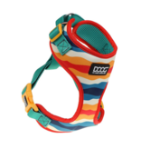 DOOG Gear DOOG Neoflex Scout Harness | Red, Yellow & Blue Stripes Medium