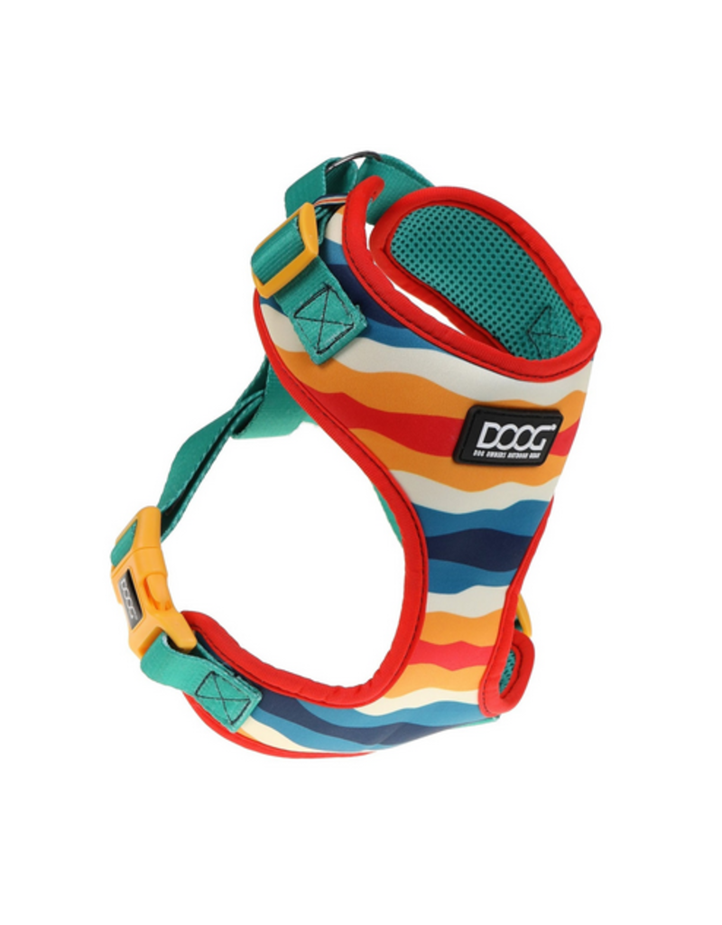 DOOG Gear DOOG Neoflex Scout Harness | Red, Yellow & Blue Stripes Extra Large (XL)