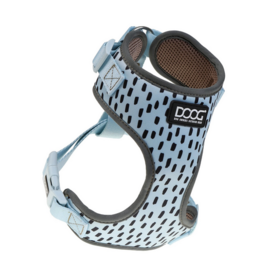DOOG Gear DOOG Neoflex Dash Harness | Pale Blue with Grey Dots Extra Small (XS)