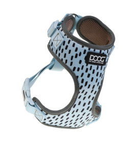 DOOG Gear DISC/D DOOG Neoflex Dash Harness | Pale Blue with Grey Dots Small