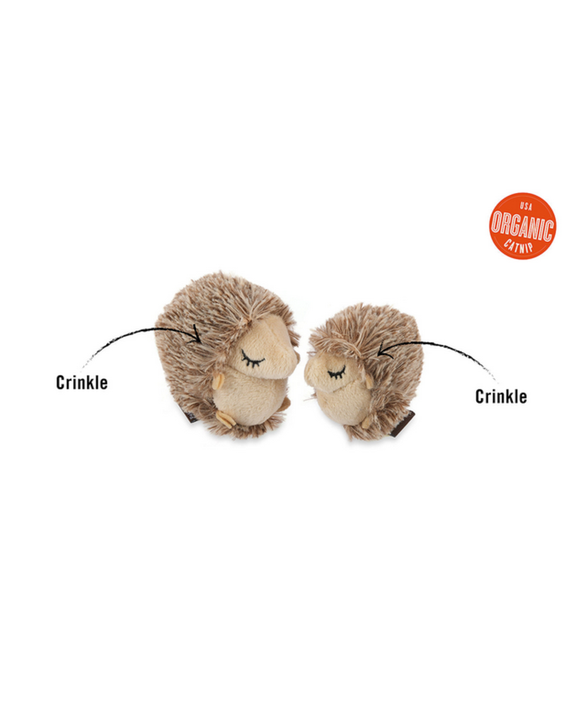 PLAY PLAY Feline Frenzy Cat Toys | Woodland Mama & Chip Hedgies 2 pk