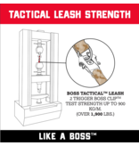 Boss Dog Brand Boss Dog Tactical | Yellow 4 ft Lead 1.25"