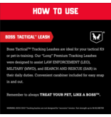 Boss Dog Brand DISC/D Boss Dog Tactical | Hot Pink 4 ft Lead 1.25"