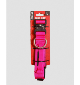 Boss Dog Brand DISC/D Boss Dog Tactical | Hot Pink Collar 1.5" Large