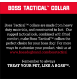 Boss Dog Brand Boss Dog Tactical | Yellow Collar 1.2" Small