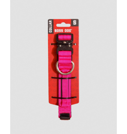 Boss Dog Brand DISC/D Boss Dog Tactical | Hot Pink Collar 1.2" Small