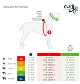 Curli Curli Belka Comfort Harness | Red Medium