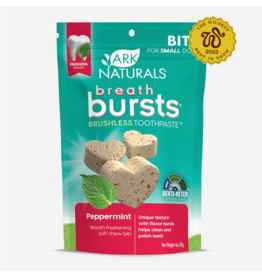 Ark Naturals Ark Naturals Breath Bursts | Brushless Toothpaste Peppermint Bits for Small Dogs 4 oz