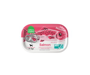 Open Farm Silky Mousse Canned Dog Food Salmon Grain Free Topper