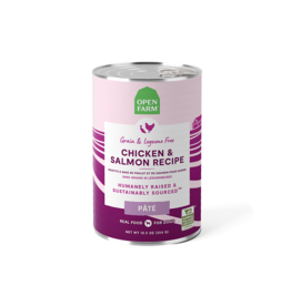 Open Farm Open Farm Pate Canned Dog Food | Grain Free Chicken & Salmon Recipe 12.5 oz single