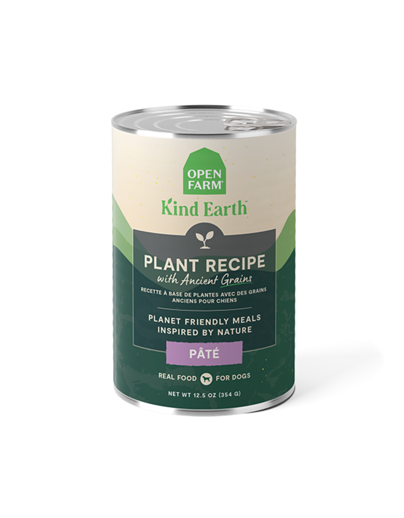 Open Farm Open Farm Pate Canned Dog Food | Kind Earth Plant Recipe 12.5 oz single