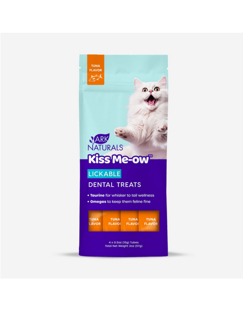 Ark Naturals Ark Naturals Dental Treats | Kiss Me-ow Lickable Tuna Treats for Cats 2 oz/4 pack
