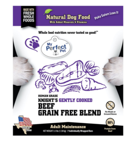 My Perfect Pet Gently Cooked Dog Food | Knight's Beef 4 lb (*Frozen Products for Local Delivery or In-Store Pickup Only. *)