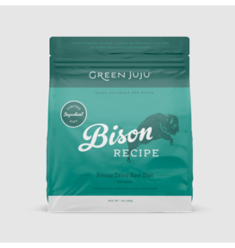 Green Juju Green Juju Freeze Dried Raw Diet | LID Bison Recipe for Dogs 14 oz CASE/4