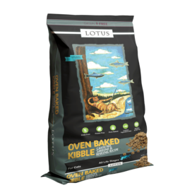 Lotus Natural Pet Food z Lotus Oven Baked Cat Kibble | Grain Free Sardine & Herring Recipe 11 lb