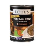 Lotus Natural Pet Food Lotus Just Juicy Canned Dog Food | Grain Free Venison Stew 12.5 oz CASE/12