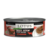 Lotus Natural Pet Food Lotus Just Juicy Canned Dog Food | Grain Free Beef & Asparagus Stew 5.3 oz CASE/24