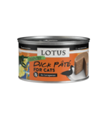 Lotus Natural Pet Food Lotus Pate Canned Cat Food | Grain Free Duck 2.75 oz CASE/24