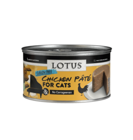 Lotus Natural Pet Food Lotus Pate Canned Cat Food | Grain Free Chicken & Vegetable 2.75 oz single