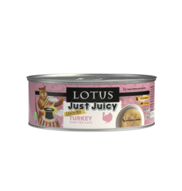 Lotus Natural Pet Food Lotus Just Juicy Canned Cat Food | Grain Free Turkey Stew 5.3 oz single