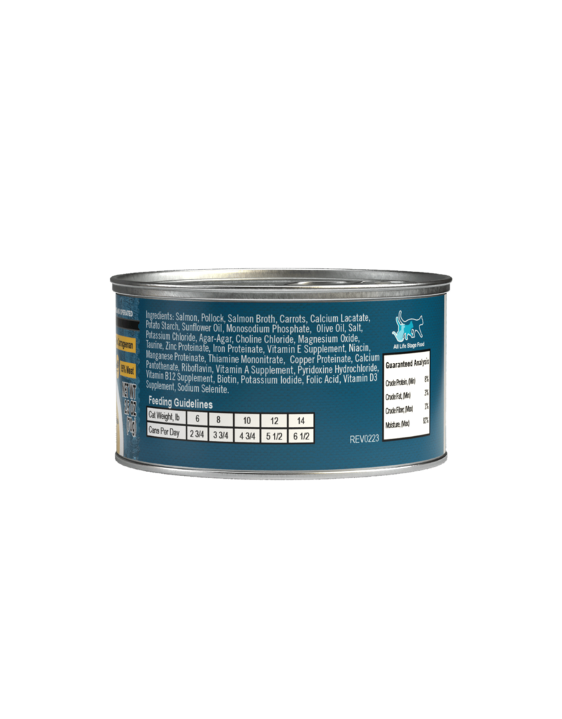 Lotus Natural Pet Food Lotus Just Juicy Canned Cat Food | Grain Free Salmon & Pollock Stew 2.5 oz single
