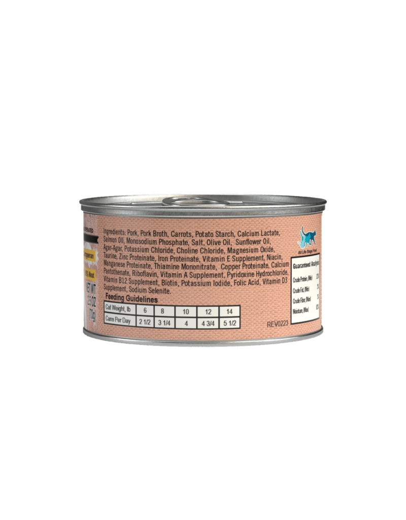 Lotus Natural Pet Food Lotus Just Juicy Canned Cat Food | Grain Free Pork Stew 2.5 oz single