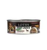 Lotus Natural Pet Food Lotus Just Juicy Canned Cat Food | Grain Free Venison Stew 5.3 oz CASE/24
