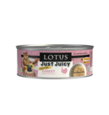 Lotus Natural Pet Food Lotus Just Juicy Canned Cat Food | Grain Free Turkey Stew 5.3 oz CASE/24