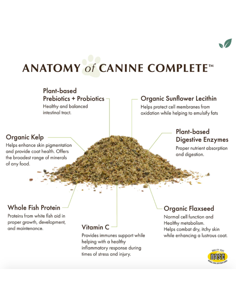 Wholistic Pet Organics Wholistic Pet Organics | Canine Complete w/ Whitefish 4 lb