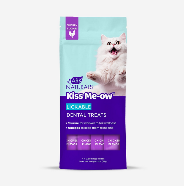 Ark Naturals Dental Treats | Kiss Me-ow Lickable Chicken Treats