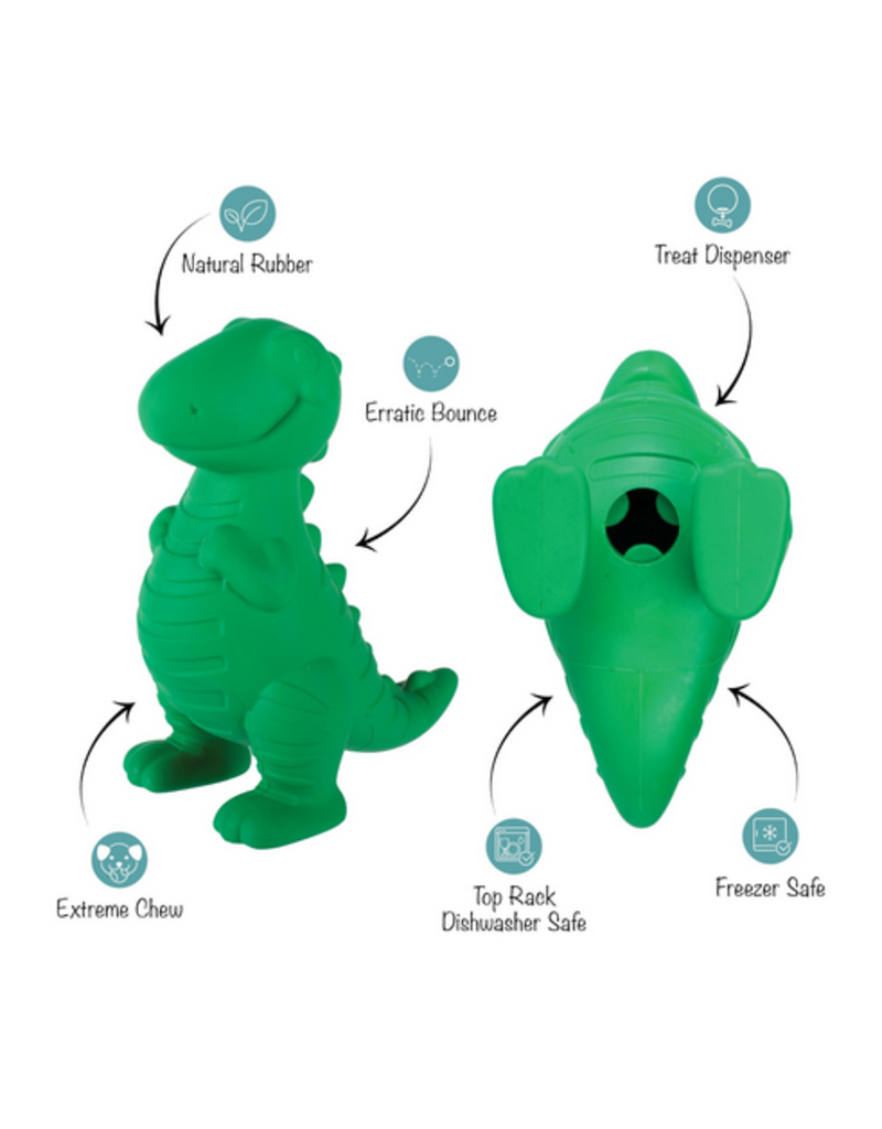 Pet Shop Pet Shop Fringe Studio Rubber Dog Toy | Dura Club "A T-Riffic Time" Treat Dispenser