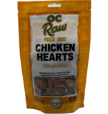 OC Raw Pet Food OC Raw Freeze Dried Treats | Chicken Hearts 4 oz