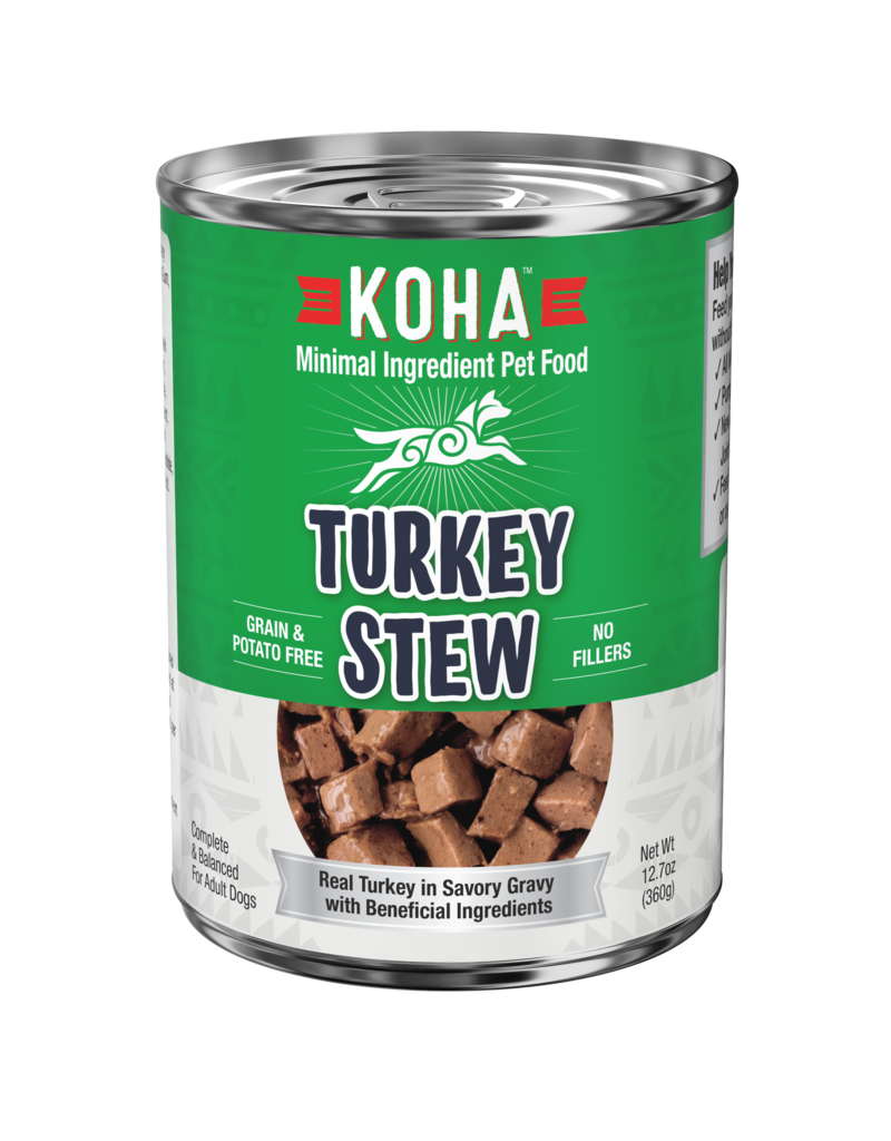 KOHA Grain & Potato Free Turkey Stew Canned Dog Food KOHA Grain & Potato Free Turkey Stew Canned Dog Food