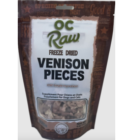 OC Raw Pet Food OC Raw Freeze Dried Treats | Venison 4 oz