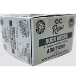 OC Raw Pet Food OC Raw Frozen Additions | Whole Duck Necks 2 lb (*Frozen Products for Local Delivery or In-Store Pickup Only. *)