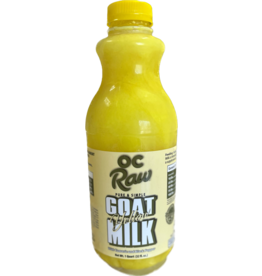 OC Raw Pet Food OC Raw Frozen Raw Goat Milk | Yellow Goat Milk 32 oz (*Frozen Products for Local Delivery or In-Store Pickup Only. *)