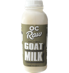 OC Raw Pet Food OC Raw Frozen Raw Goat Milk | Classic Pure & Simple Goat Milk 16 oz (*Frozen Products for Local Delivery or In-Store Pickup Only. *)