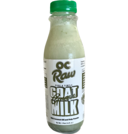 OC Raw Pet Food OC Raw Frozen Raw Goat Milk | Green Goat Milk 16 oz (*Frozen Products for Local Delivery or In-Store Pickup Only. *)