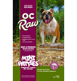 OC Raw Pet Food OC Raw Frozen Dog Food 2 oz Sliders | Beef & Produce 4 lb (*Frozen Products for Local Delivery or In-Store Pickup Only. *)