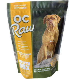 OC Raw Pet Food OC Raw Frozen Meaty Rox Dog Food | Chicken & Produce 7 lb (*Frozen Products for Local Delivery or In-Store Pickup Only. *)