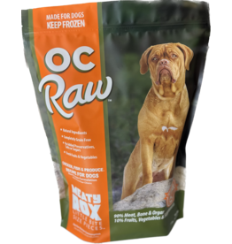 OC Raw Pet Food OC Raw Frozen Meaty Rox Dog Food | Chicken, Fish & Produce 7 lb (*Frozen Products for Local Delivery or In-Store Pickup Only. *)