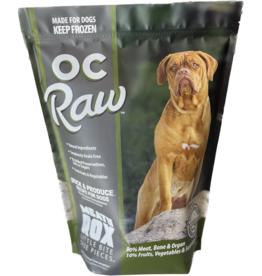 OC Raw Pet Food OC Raw Frozen Meaty Rox Dog Food | Duck & Produce 7 lb (*Frozen Products for Local Delivery or In-Store Pickup Only. *)