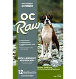 OC Raw Pet Food OC Raw Frozen Dog Food 8 oz Patties | Duck & Produce 6 lb (*Frozen Products for Local Delivery or In-Store Pickup Only. *)