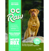 OC Raw Pet Food OC Raw Frozen Meaty Rox Dog Food | Fish & Produce 7 lb (*Frozen Products for Local Delivery or In-Store Pickup Only. *)