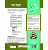 OC Raw Pet Food OC Raw Frozen Meaty Rox Dog Food | Fish & Produce 7 lb (*Frozen Products for Local Delivery or In-Store Pickup Only. *)