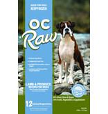 OC Raw Pet Food OC Raw Frozen Dog Food 8 oz Patties | Lamb & Produce 6 lb (*Frozen Products for Local Delivery or In-Store Pickup Only. *)