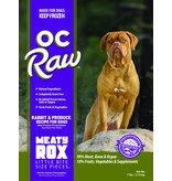 OC Raw Pet Food OC Raw Frozen Meaty Rox Dog Food | Rabbit & Produce 7 lb (*Frozen Products for Local Delivery or In-Store Pickup Only. *)